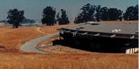 thumbnail of Stanford A.I. Lab building
looking north towards Felt lake